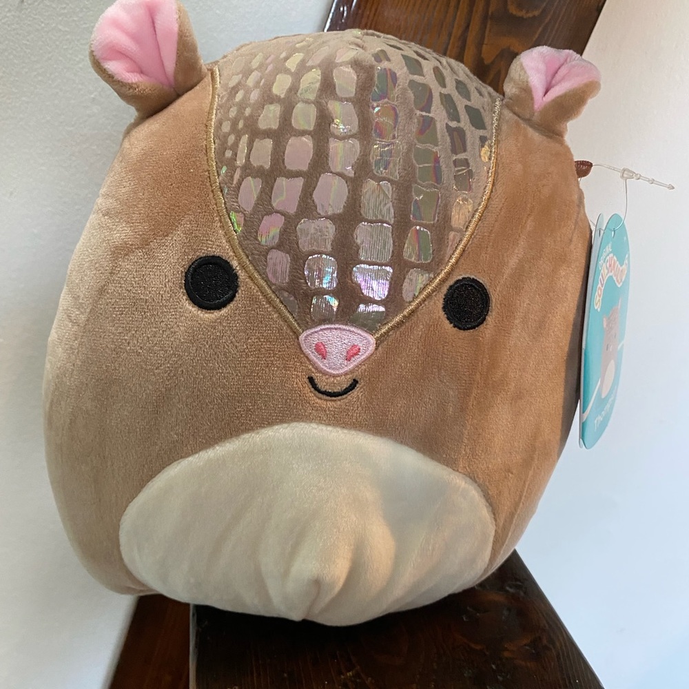 NWT 8 inch thompson the armadillo squishmallow